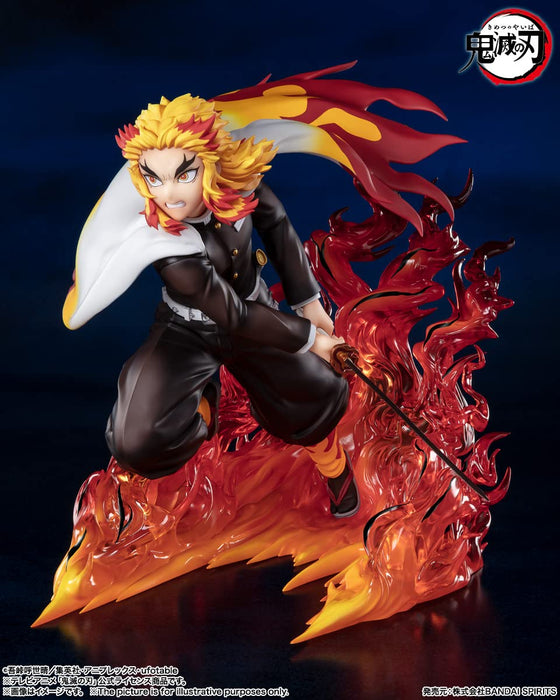 Bandai Spirits Figuarts Zero Demon Slayer Rengoku Kyojuro Flame Hashira Figur BAS62105 150 mm