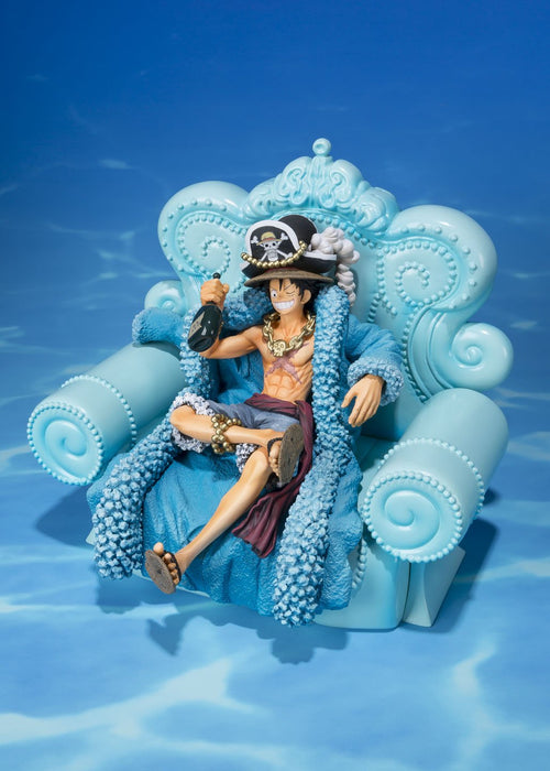 Figuarts Zero One Piece Monkey D. Luffy – One Piece 20th Anniversary Ver. – Ungefähr 150 mm große ABS-PVC-bemalte bewegliche Figur