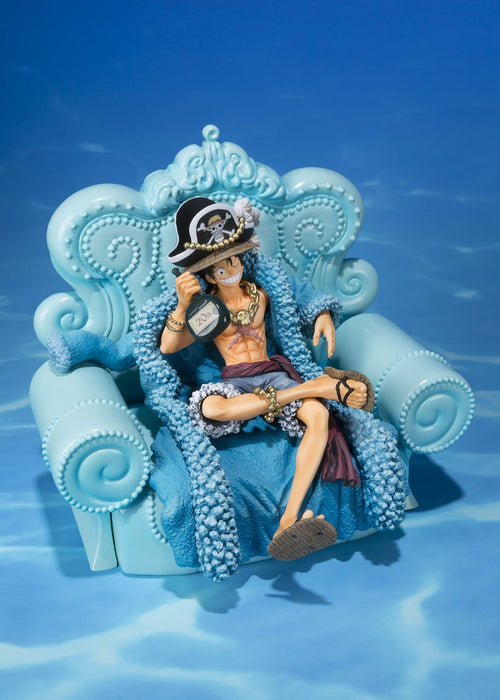 Figuarts Zero One Piece Monkey D. Luffy -One Piece 20Th Anniversary Ver.- About 150Mm Abs Pvc Painted Movable Figure