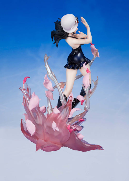 Figuarts Zero One Piece Nico Robin -Mille Fleur Campo De Flores- Environ 160Mm Abs Pvc Peint Figure