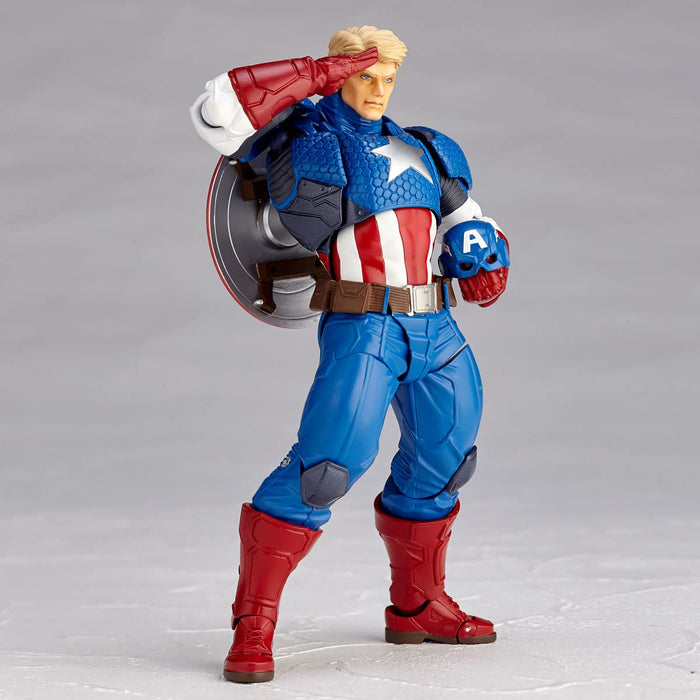 KAIYODO Figure Complex Incroyable Yamaguchi 007 Captain America Action Figure