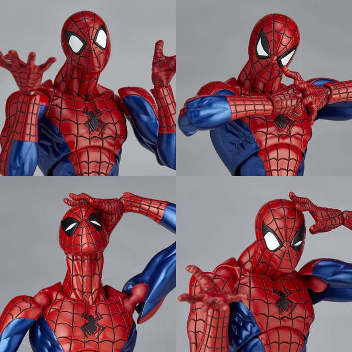 KAIYODO Amazing Yamaguchi 002 Spider Man Revoltech Figur