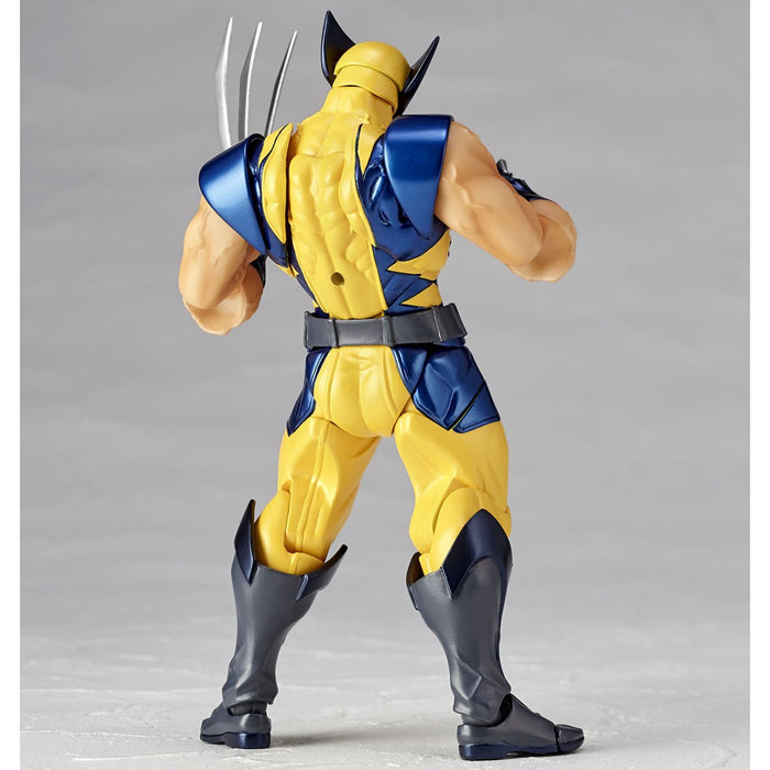 Figure Complexe Incroyable Yamaguchi Wolverine Wolverine Environ 155Mm Abs Pvc Peint Action Figure Revoltech