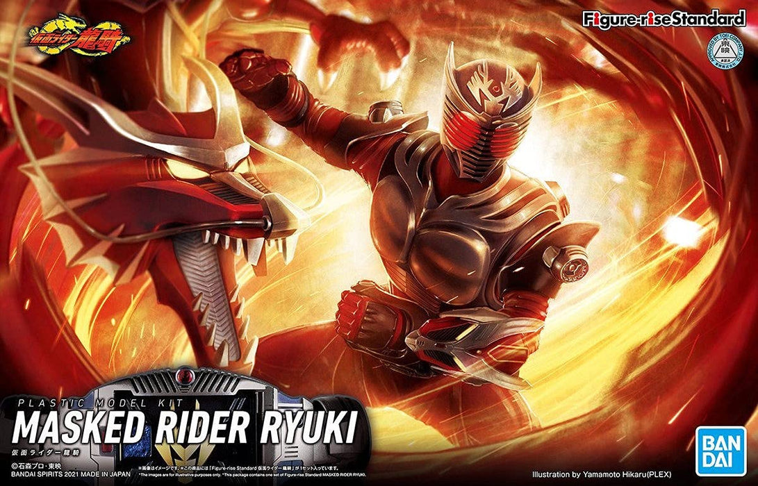 Bandai Spirits Figure Rise Standard Kamen Rider Ryuki Plastic Action Model Made In Japan