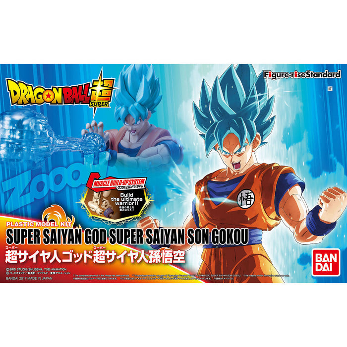 Figure-rise Standard Dragon Ball Super Saiyan God Super Saiyan Son Gokou Kit - Japan Figure