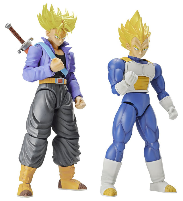 Bandai Dragon Ball Z Super Saiyan Trunks et Super Saiyan Vegeta Dx ensemble figurine d'anime japonais