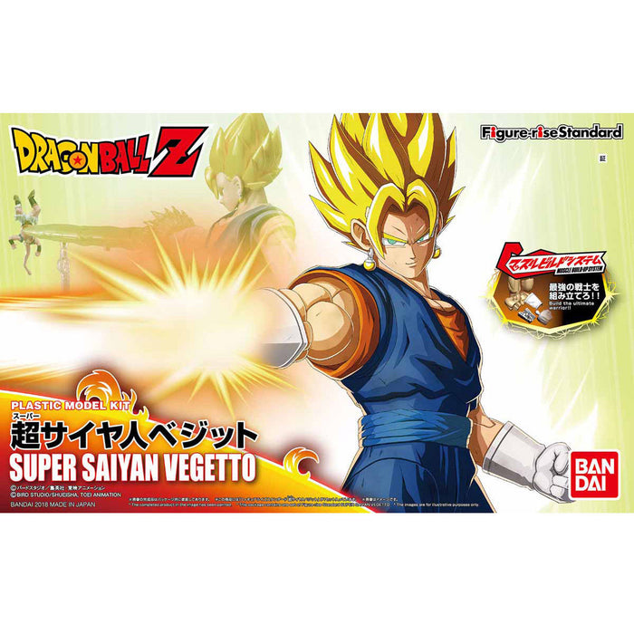 Figurenaufbau Standard Dragon Ball Z Super Saiyajin Vegetto Modellbausatz Bandai