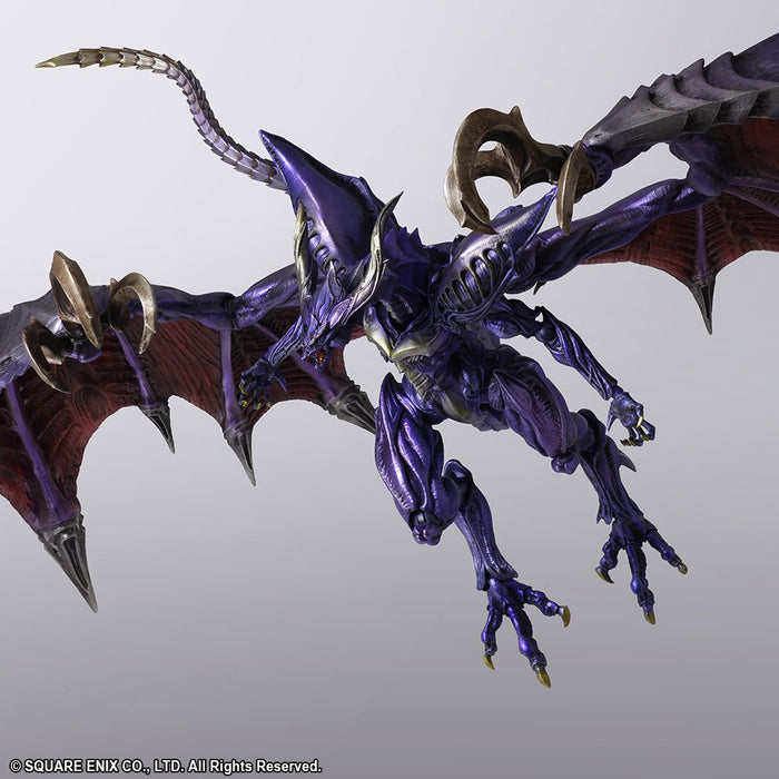 Final Fantasy Creatures Bring Arts Bahamut Figurine peinte en pvc