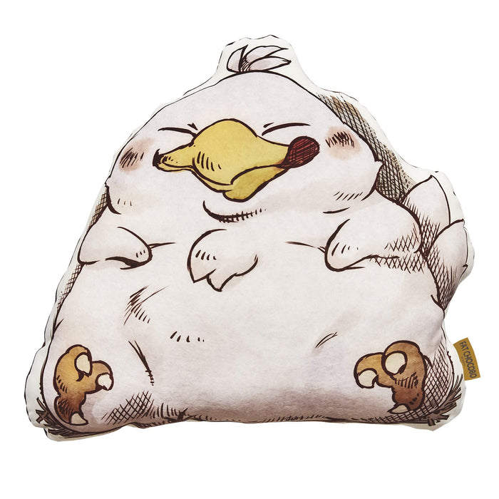 Final Fantasy Fluffy Die-Cut Cushion Fat Chocobo