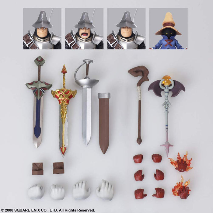 Final Fantasy Ix Bring Arts Vivi Steiner Pvc Painted Action Figure