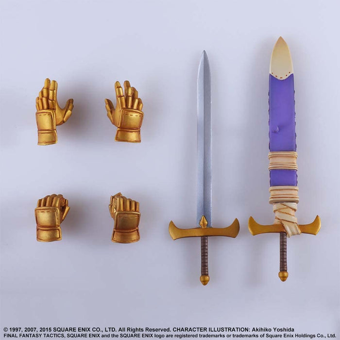 Final Fantasy Tactics Apportez Arts Direta Hyral Pvc Peint Figure Mobile