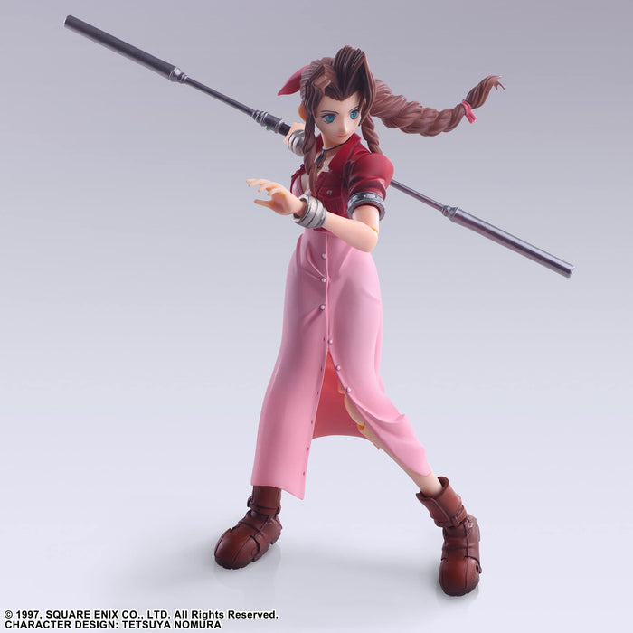 Final Fantasy Vii Bring Arts Aerith Gainsborough Pvc-bemalte Actionfigur