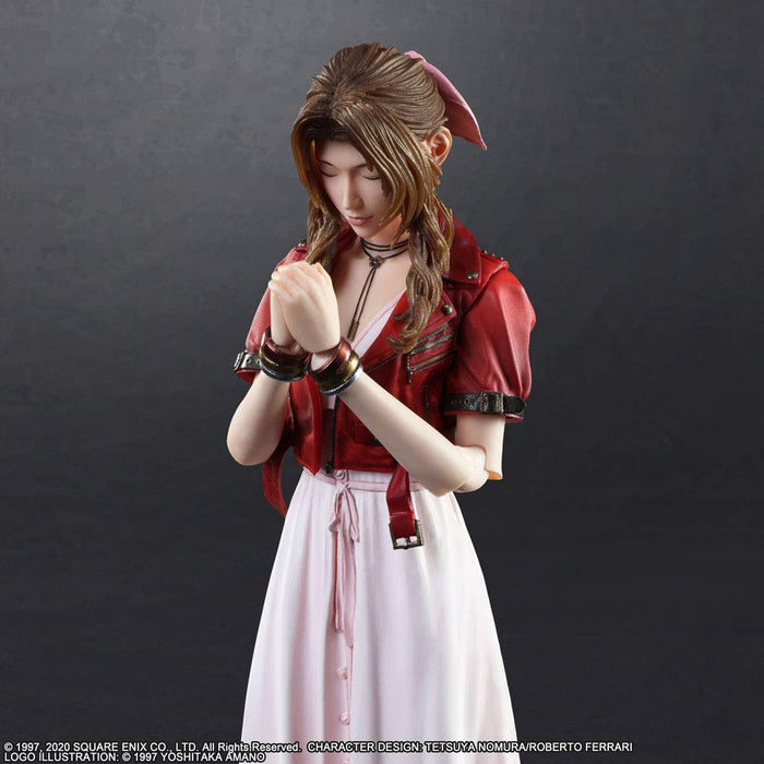Final Fantasy Vii Remake Play Arts Kai Aerith Gainsborough Pvc Painted Action Figure