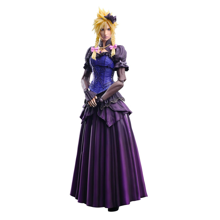 Square Enix Final Fantasy VII Remake Play Arts Kai Cloud Strife Dress Ver - Painted Action Figure