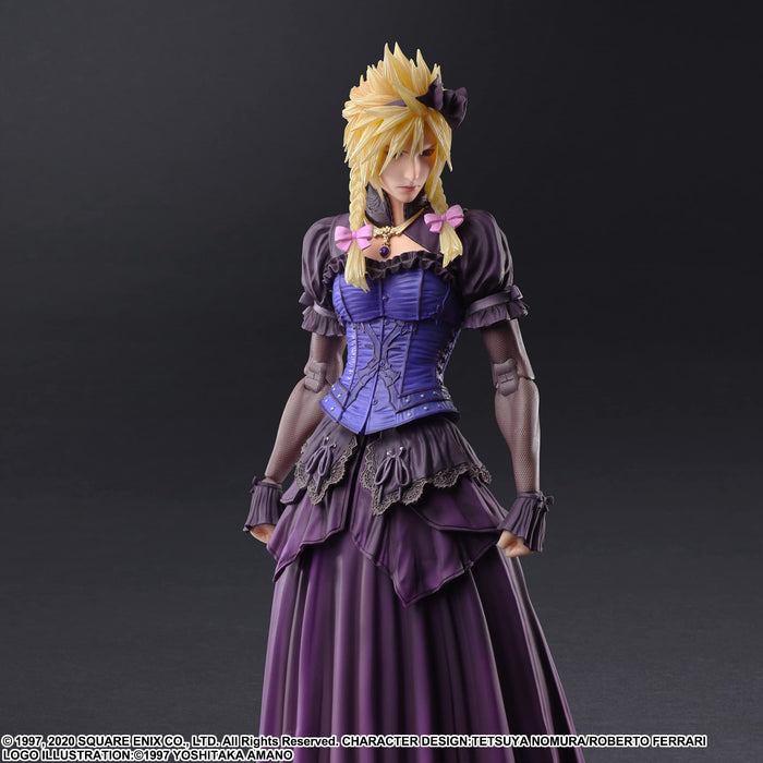Square Enix Final Fantasy VII Remake Play Arts Kai Cloud Strife Dress Ver Bemalte Actionfigur