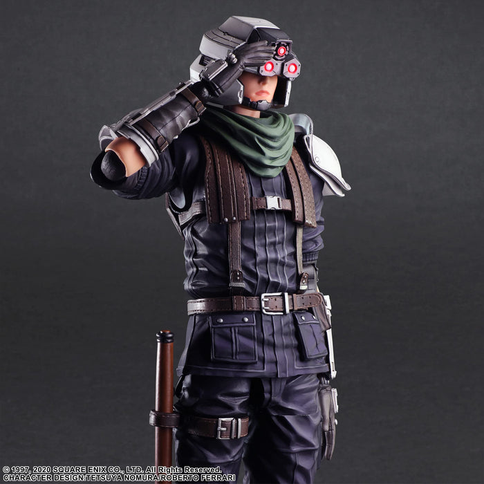SQUARE ENIX  Play Arts Kai Security Officer Figure  Final Fantasy Vii Remake
