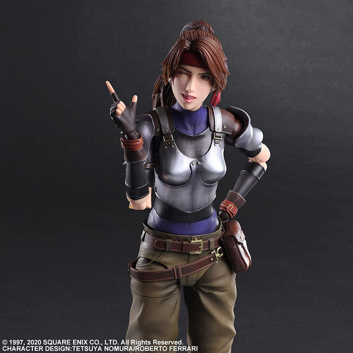 Square Enix Final Fantasy VII Remake Play Arts Kai Jessie Japan Toy Figure Made From Pvc