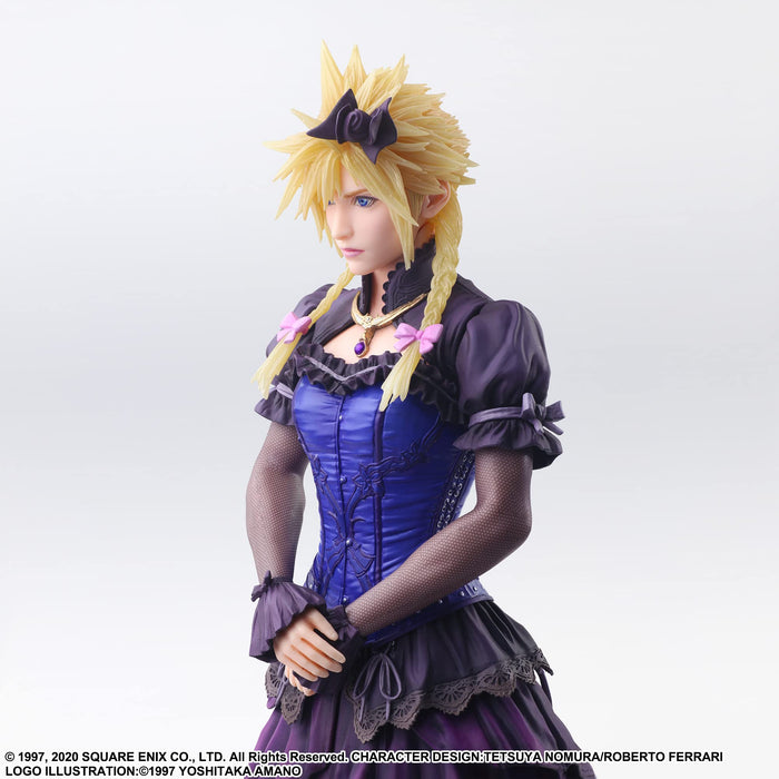 Square Enix Final Fantasy VII Remake Static Arts Cloud Strife Dress Ver Final Fantasy PVC-Figur