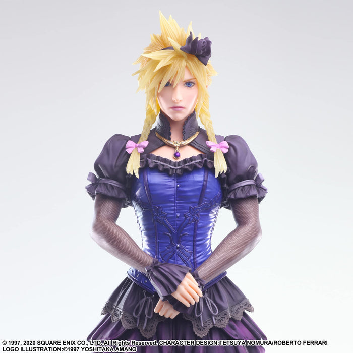 Square Enix Final Fantasy VII Remake Static Arts Cloud Strife Dress Ver - Final Fantasy PVC Figure