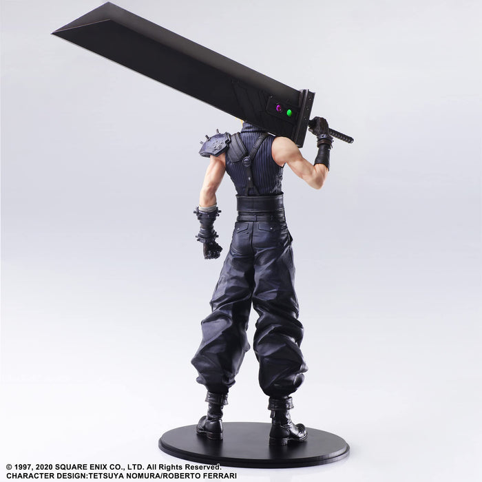 Square Enix Final Fantasy VII Remake Static Arts Cloud Strife Japan Toy Figure Made From Pvc