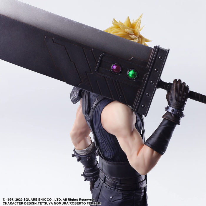 Square Enix Final Fantasy VII Remake Arts statiques Cloud Strife Japon Figurine en PVC