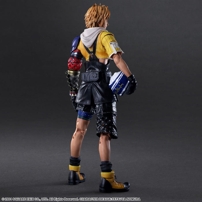 Square Enix Final Fantasy X Play Arts Kai Tida Pvc Pre-Painted Movable Figure Japan