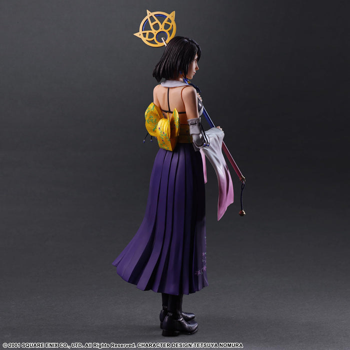 Square Enix Final Fantasy X Play Arts Kai Yuna Pvc Pre-Painted Movable Figure Japan