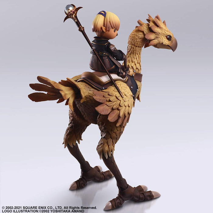 Final Fantasy Xi Bring Arts Shantotto Chocobo Pvc Painted Action Figure