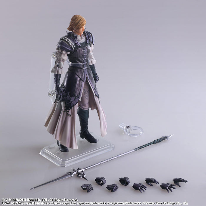 Square Enix Final Fantasy Xvi Dion Lesage Pvc-Painted Action Figure - Made In Japan