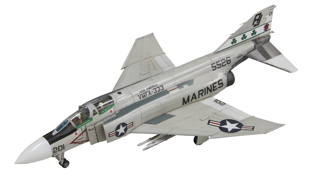 FINE MOLDS 1/72 Us Marine Corps F-4J Fighter Marines Limited Edition Spezialausrüstung Kunststoffmodell