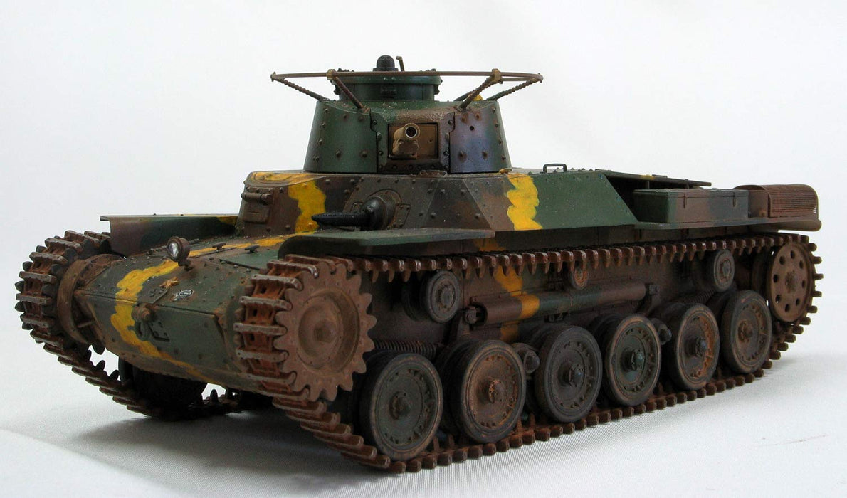 FINE MOLDS Fm27 Ija Main Battle Tank Type 97 'Chi-Ha' W/ Additional Armor 1/35 Scale Kit