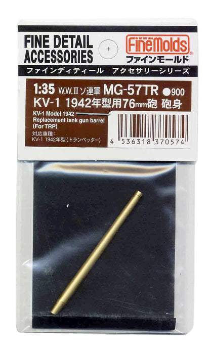 FINE MOLDS Mg57Tr Kkv-1 Model 1942 Replacement Tank Gun Barrel For Trp 1/35 Scale