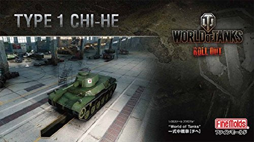 FINE MOLDS 240013 World Of Tanks Type 1 Chi-He 1/35 Scale Kit