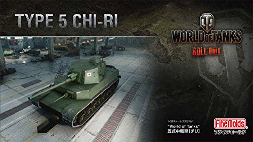 FINE MOLDS 240037 World Of Tanks Type 5 Chi-Ri 1/35 Scale Kit