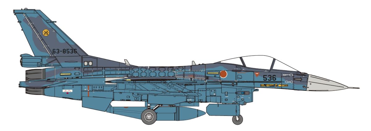 Fine Molds 1/72 F-2A Fighter Japan Model W/Jdam 72748