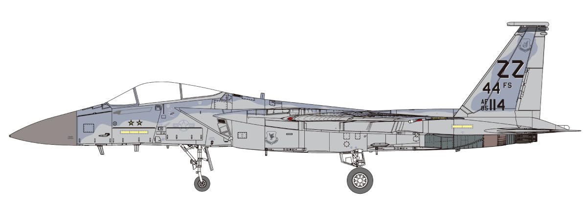Fine Molds 1/72 F-15C Fighter Kadena Japan Plastic Model 72954