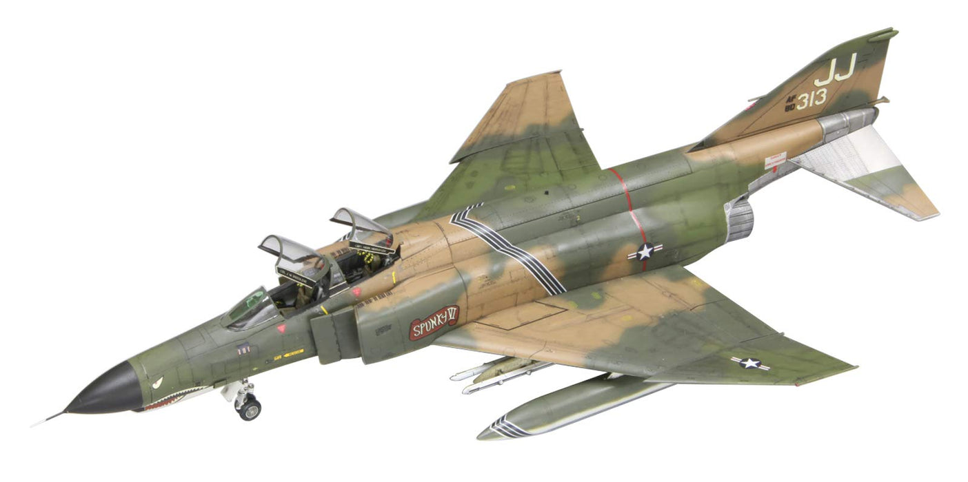 FINE MOLDS 1/72 Usaf F-4E Fighter Vietnamkrieg Plastikmodell