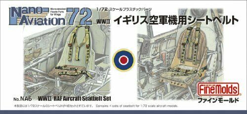 Fine Molds Na6 1/72 Scale Harness For Raf Aircraft Plastic Model Kit- Japan Figure Store - #1 Bring To You The Best Japanese Goods
