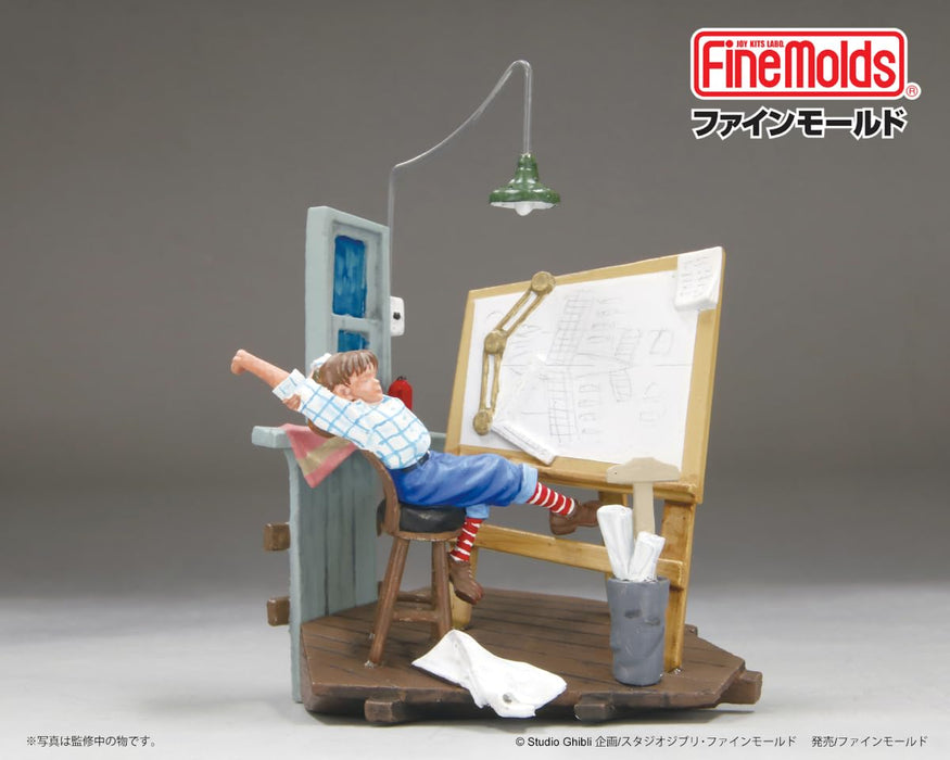 Fine Molds Ghibli Vignette Coll. No.2 Porco Rosso Fio Non-Scale Japan Plastic Model Gv2