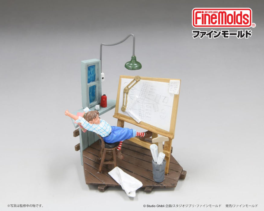 Fine Molds Ghibli Vignette Coll. No.2 Porco Rosso Fio Non-Scale Japan Plastic Model Gv2