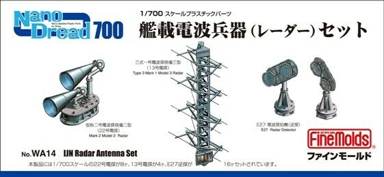 Fine Molds Wa14 Shipborne Wave Weapon Radar Set Plastic Model Kit