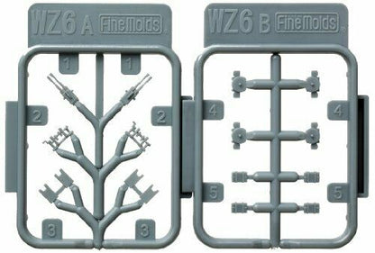 Fine Molds Wz6 Type96 25mm Loaded Gun Straight Plastic Model Kit- Japan Figure Store - #1 Bring To You The Best Japanese Goods