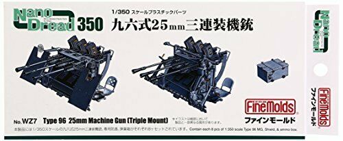 Fine Molds Wz7 Type96 25mm Three Coaxial Gun Plastic Model Kit - Japan Figure