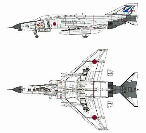 Finemolds 1/72 Jasdf F-4ej Fighter N° de série 17-8301 Final Scheme 2021 Kit 72937