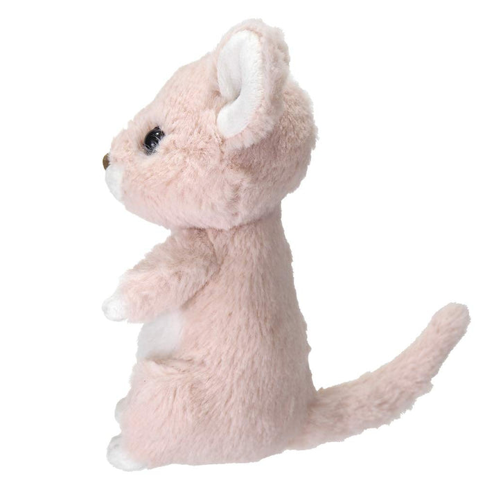 SUNLEMON - Plush Doll Fluffies Mouse S - Pink Tjn