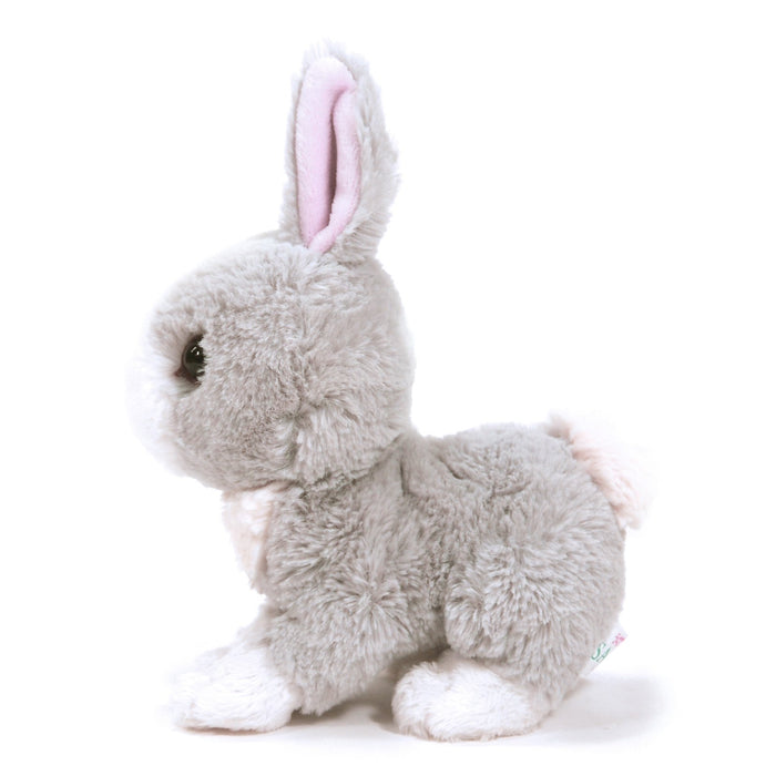 SUNLEMON - Plush Doll Fluffies Rabbit Gray Size S Tjn