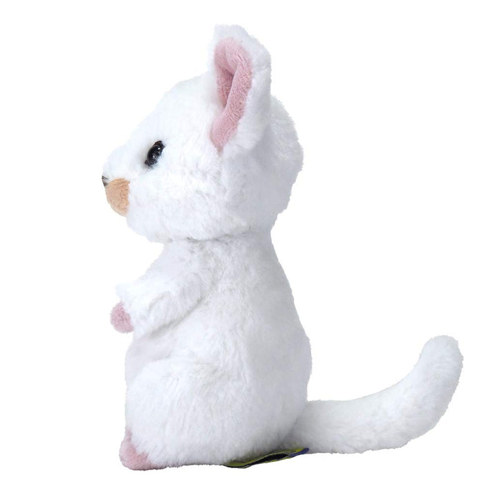 SUNLEMON - Peluche Fluffies Mouse S - Blanc Tjn
