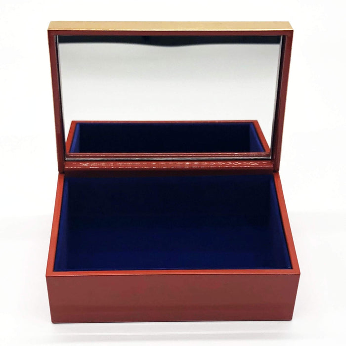 Mitani Yamanaka Lacquerware Japan Foil Craft Kyo Temari Accessory Box M16418-3