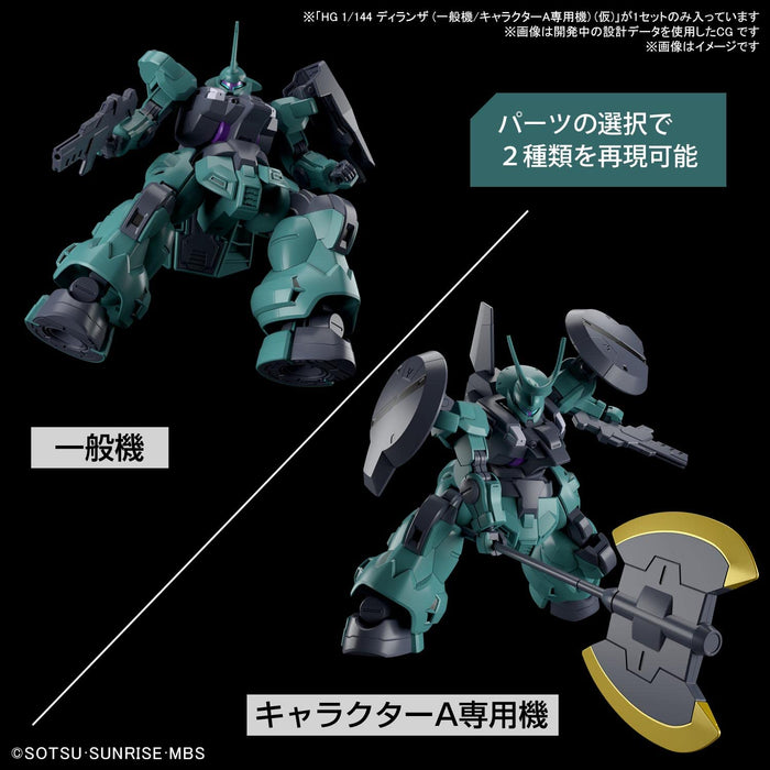 Bandai Spirits Dilanza aus Mobile Suit Gundam: The Witch from Mercury Japanisches Plastikmodell