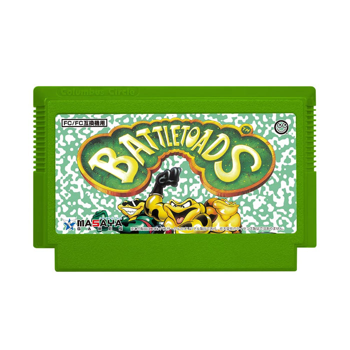Columbus Circle (Fc/Fc Compatible Machine) Battletoads Video Games Made In Japan